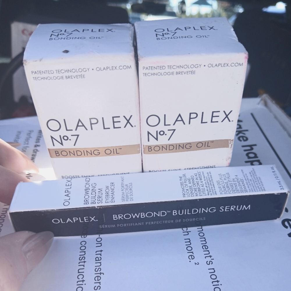 Olaplex bundle- bonding oil and brow serum
